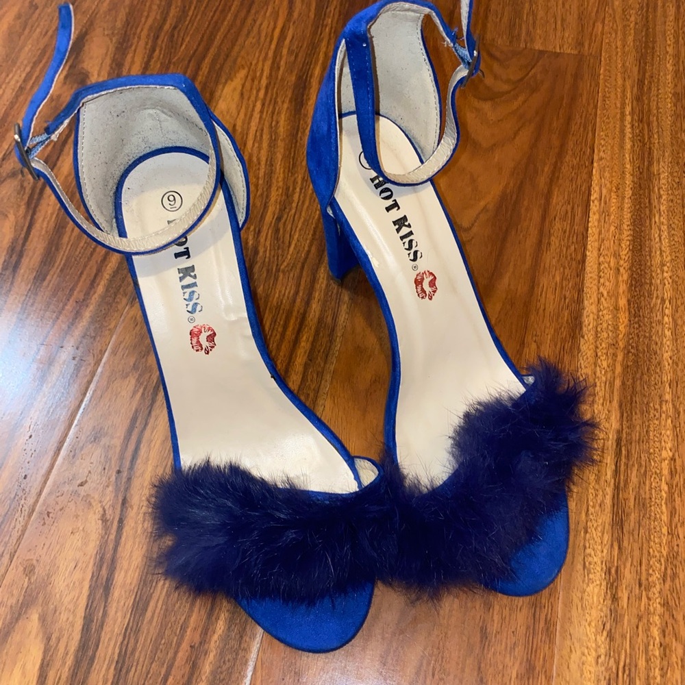 Hot Kiss Blue Heels